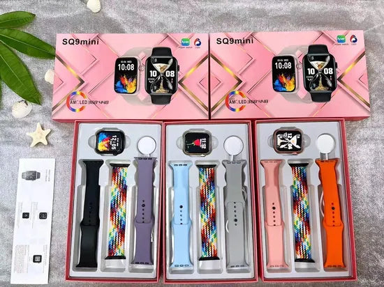 Smartwatch Inteligente SQ9 Mini Premium Edition + 3 Manillas Intercambiables