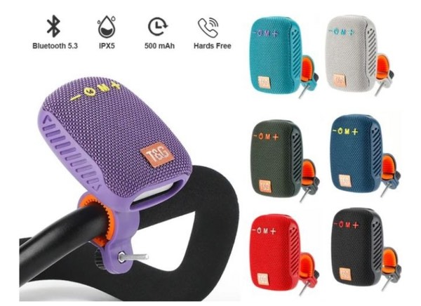 Parlante Portátil Inteligente Para Bicicleta - Resistente Al Agua y Con Conexión Bluetooth