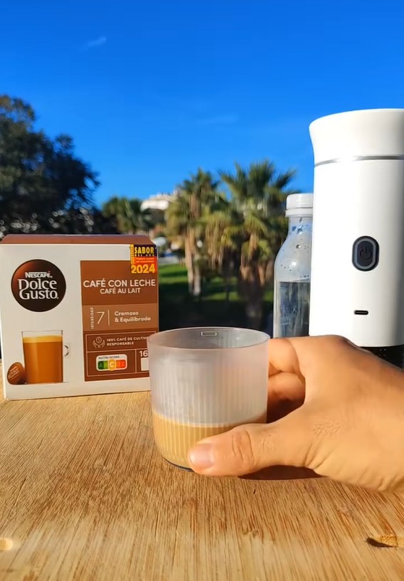 Cafetera Espresso Portátil Inteligente 3 en 1 - Nova Barista Go