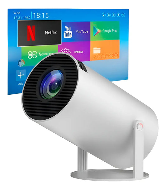 Mini Proyector Inteligente Smart TV HD - Nova Cine en Casa (Edición Especial Mundial)