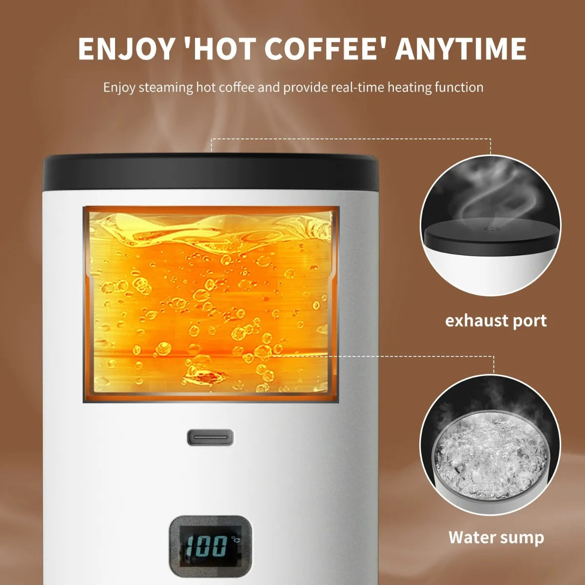 Cafetera Espresso Portátil Inteligente 3 en 1 - Nova Barista Go