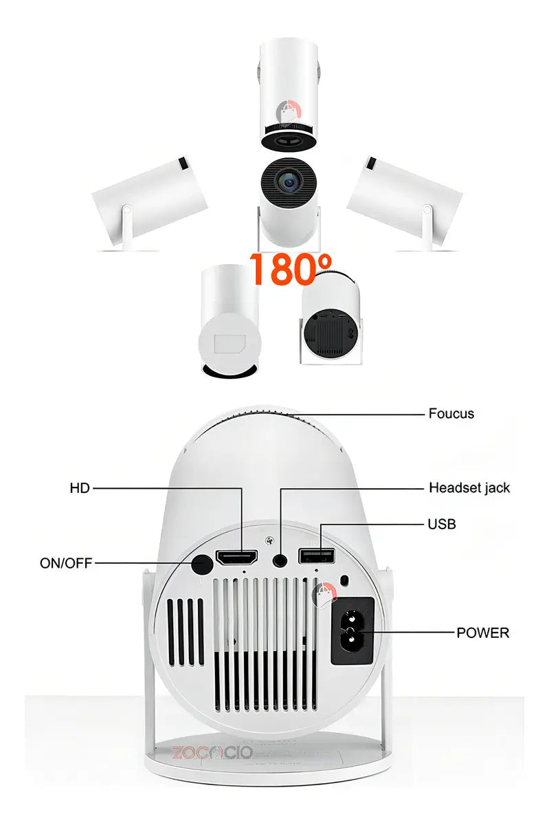 Mini Proyector Inteligente Smart TV HD - Nova Cine en Casa (Edición Especial Mundial)