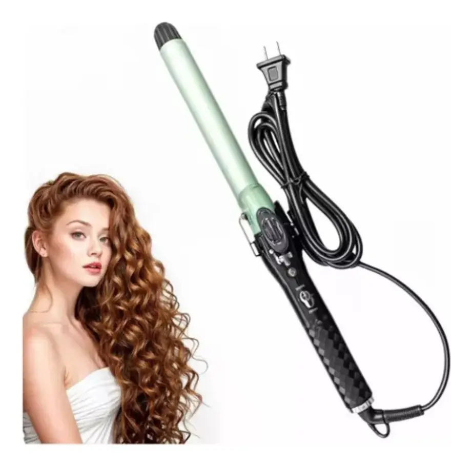 Pinza Rizadora Profesional Therapy Aguacate - Rizos Perfectos y Brillo Espectacular